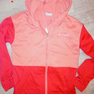 Columbia Kids' Two-Tone Red Hoodie